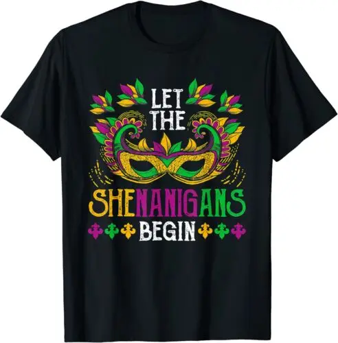  Carnival Lover Gift Idea Celebration Mardi Gras Tee T-Shirt S-3XL