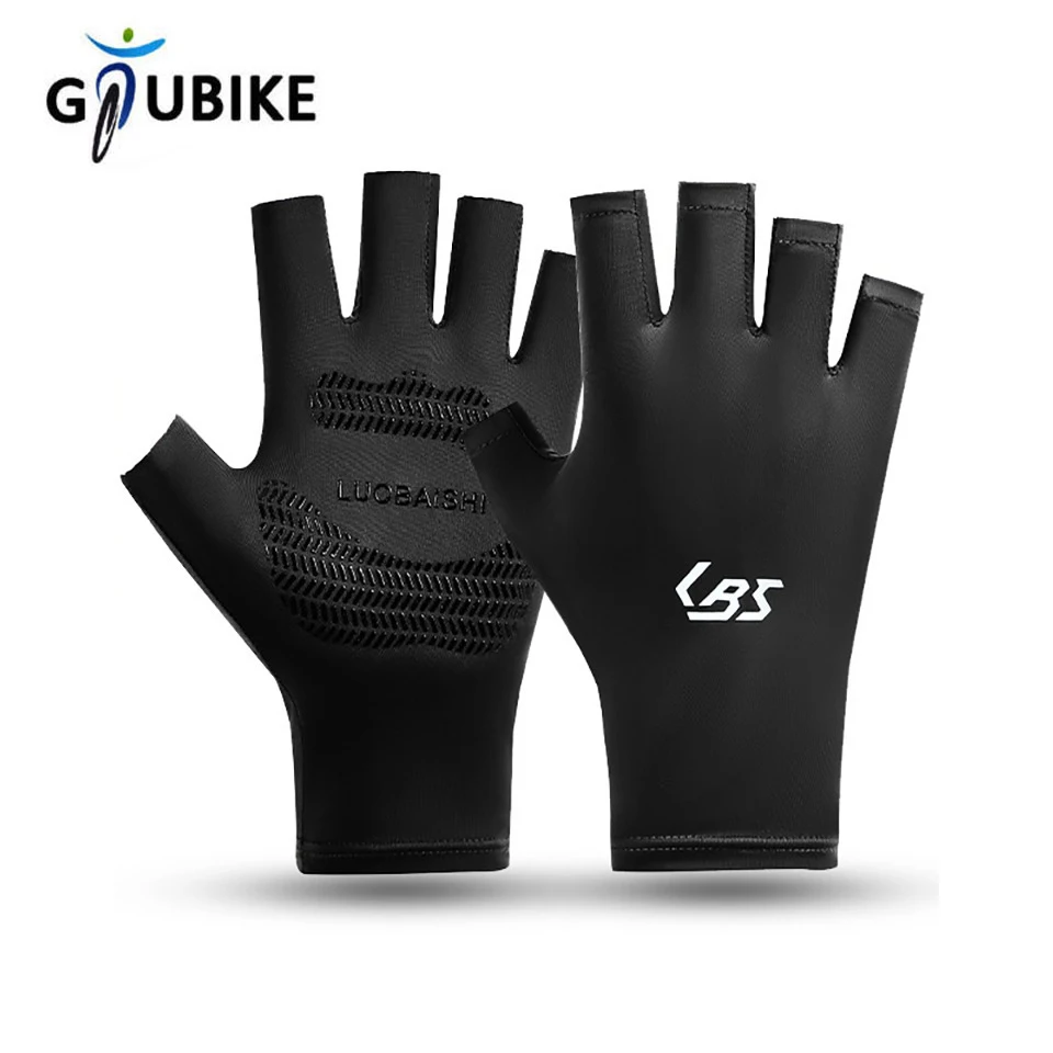 AliExpress GTUBIKE Summer Ice Silk Sports Gloves Non-Slip Gloves Breathable Lightweight Outdoor Fishing Cycling Hiking Driving Glove