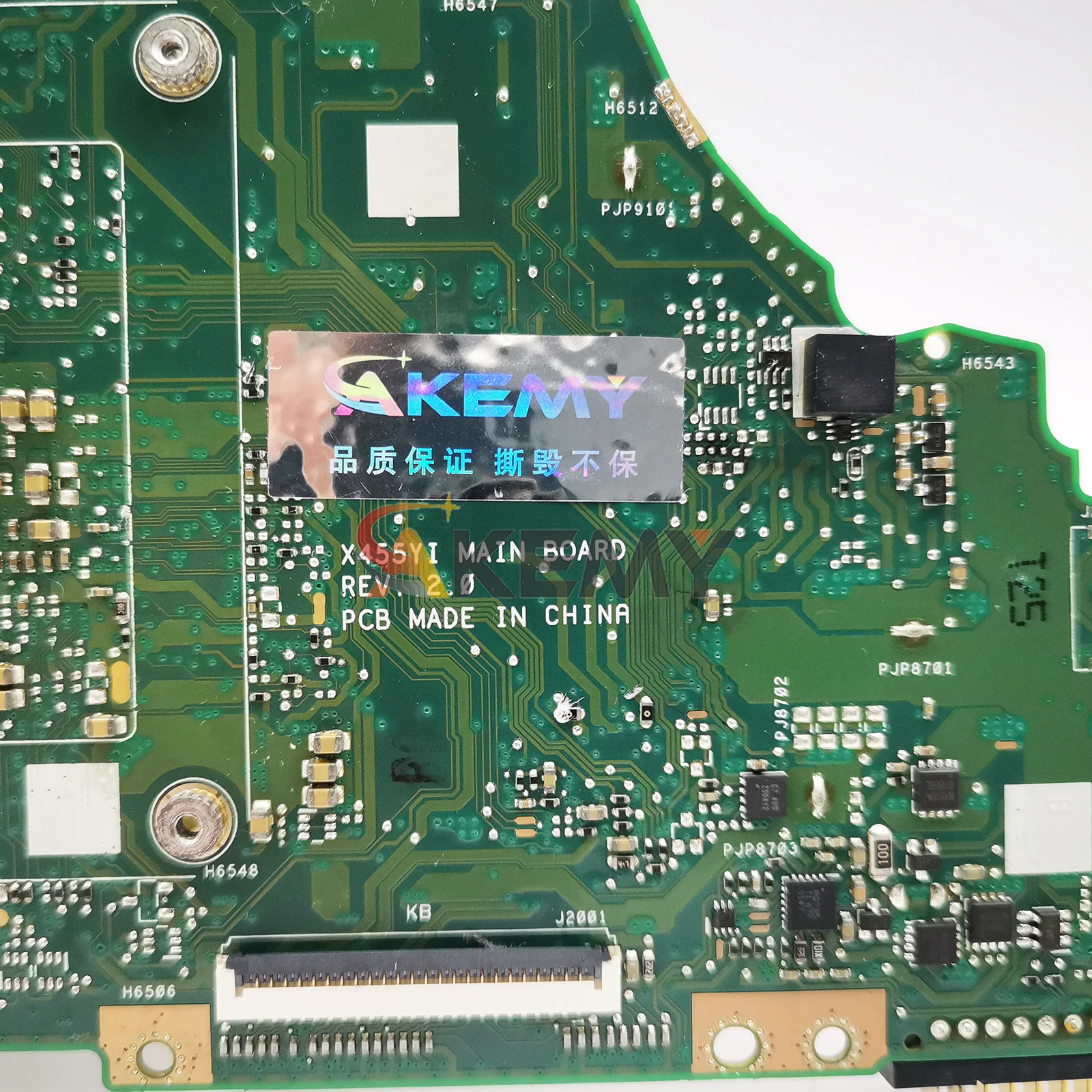 X455YA Laptop Moederbord Voor ASUS VivoBook A455Y R455Y F455Y X455Y R454Y X455YI K455Y Moederbord Met A4 A6 A8 CPU testen OK stk