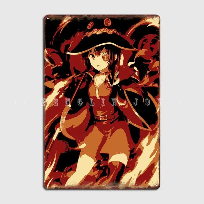 Megumin Metal Sign …