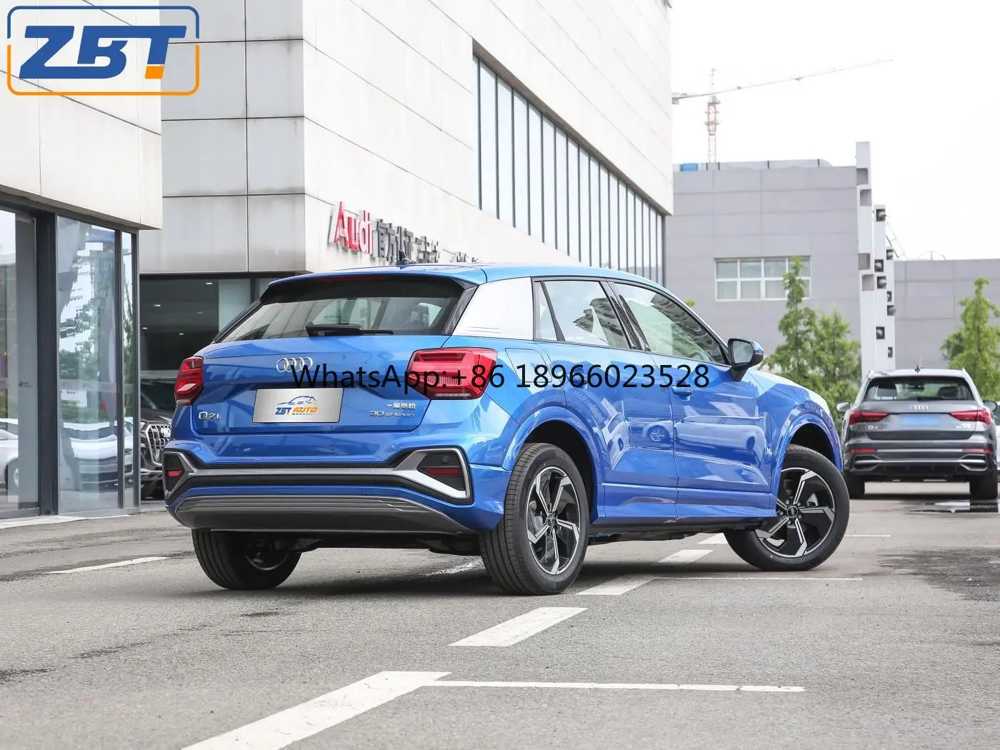 High Speed 5 Seats Nedc 325km Family Ev Auto 2023 Audi Q2l E Tron Electric Car Adult Vehicle