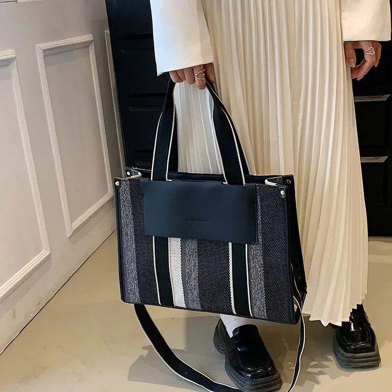 

High Appearance and Large Capacity Handbag for Women 2024 New Versatile One Shoulder Crossbody Bag Commuting Fashion Tote Bags