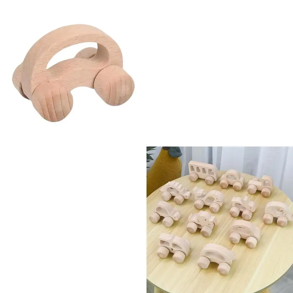 Juguete automóvil madera 76 hf para automóvil para vehículo temático animales para niños para ejercicio