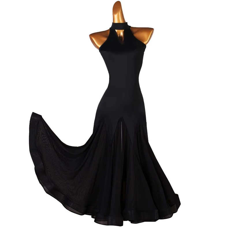 2024 New Sexy Ballroom Dance Dress  National Standard Women Performance Modern Tango Dress Big Swing Party Waltz Wear Clothes