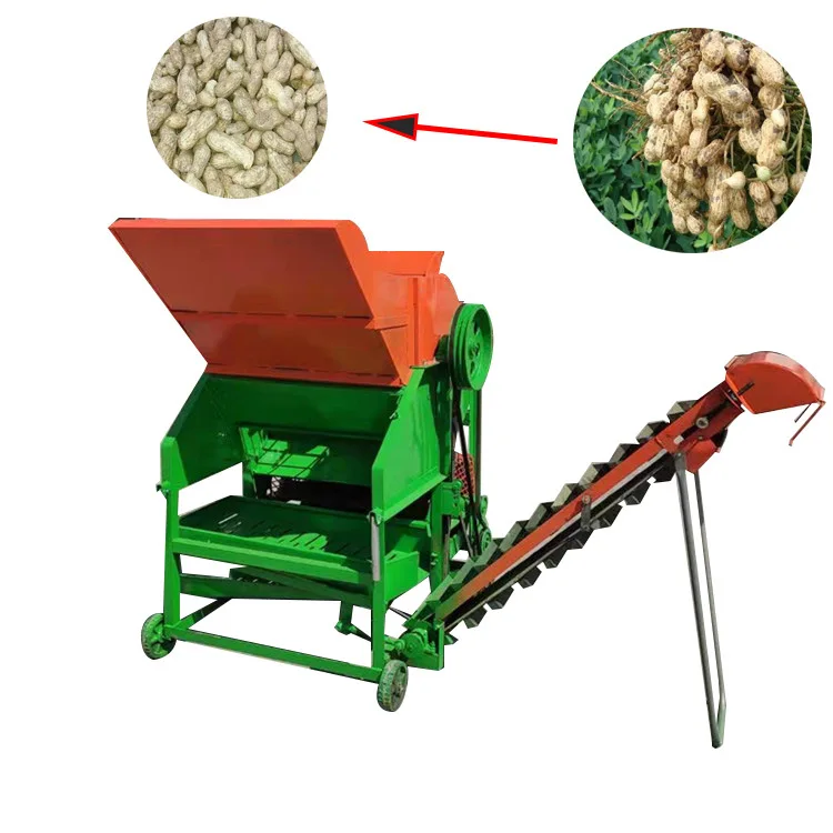 

Automatic Moving Groundnut Peanut Sheller Thresher Harvester and Thresher Machine of Peanut Groundnut Picking Machine
