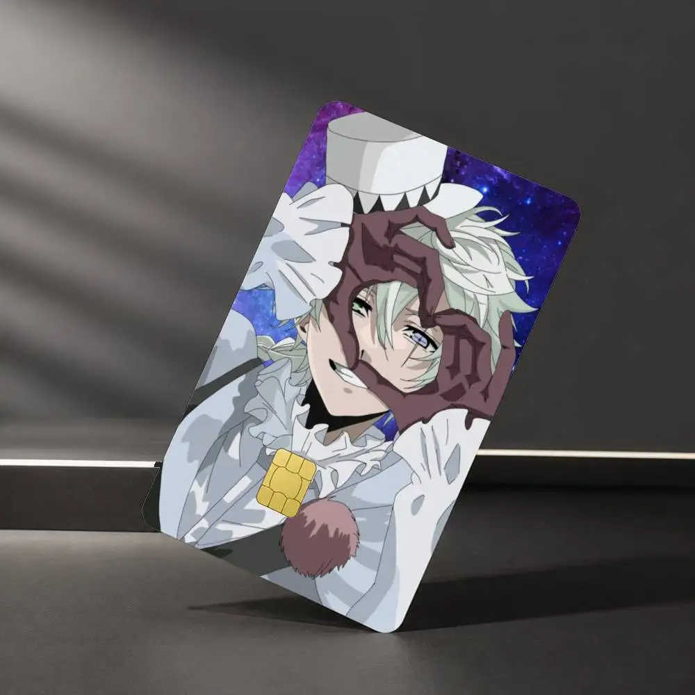 BSD Bungo Stray Dogs Nikolai Gogol Sticker Film Tape Skin for Credit Card Debit Card Waterproof Stickers