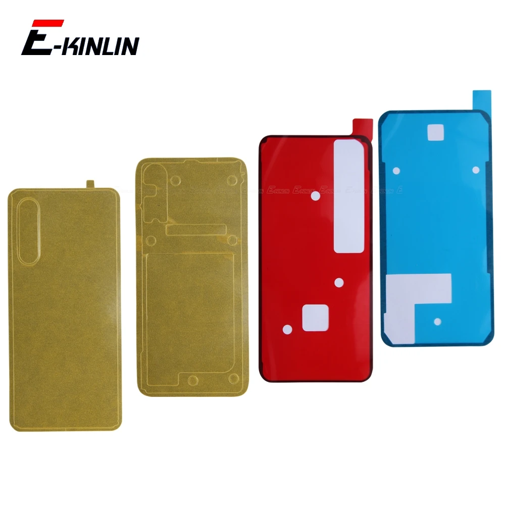 Для Xiaomi Mi 8 9 9T Note 10 10S Pro Lite A3 CC9 CC9e CC9Pro задняя крышка корпуса клейкая наклейка лента клей запасные части