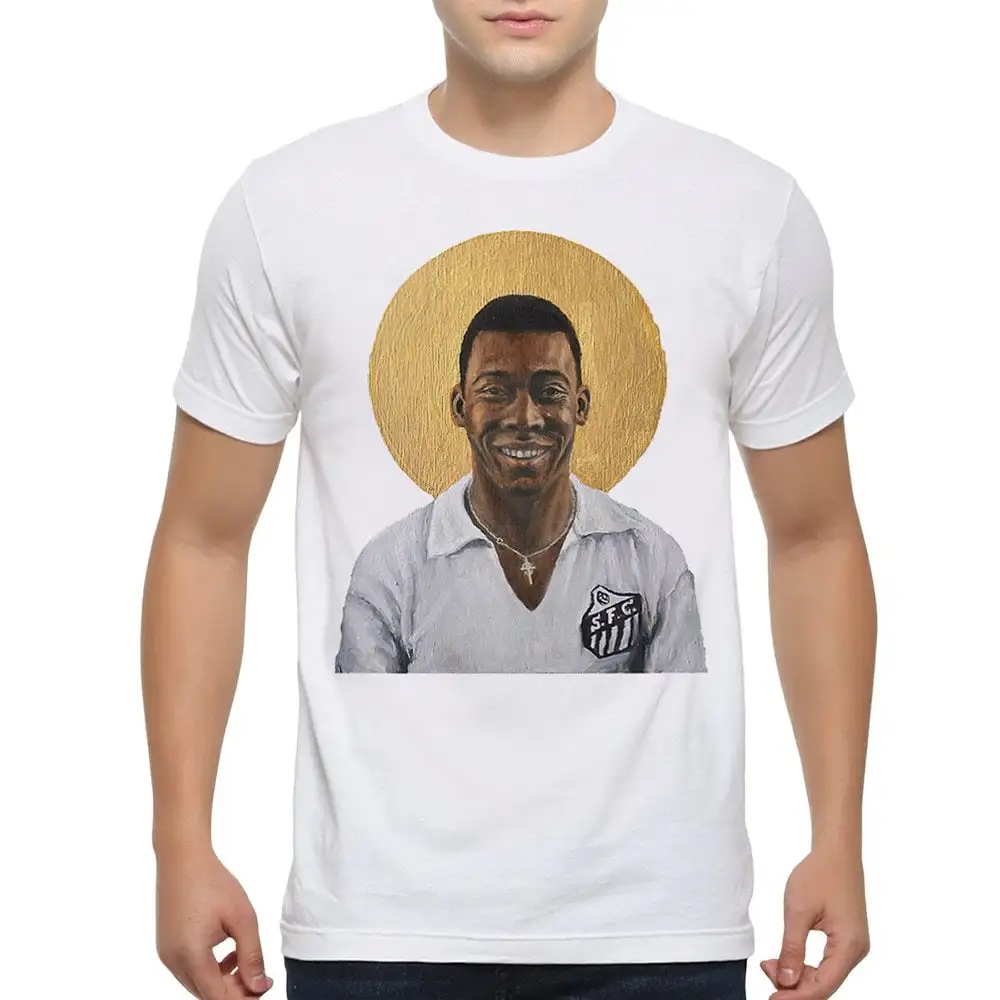 Pele Art T Shirt Edson Arantes do Nascimento  All Sizes PEL 00050