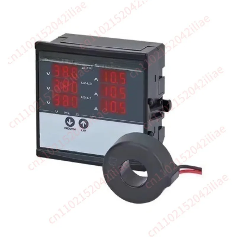 60D 100D 250D Three-phase Digital Instrument 220V with Three Ring Transformers