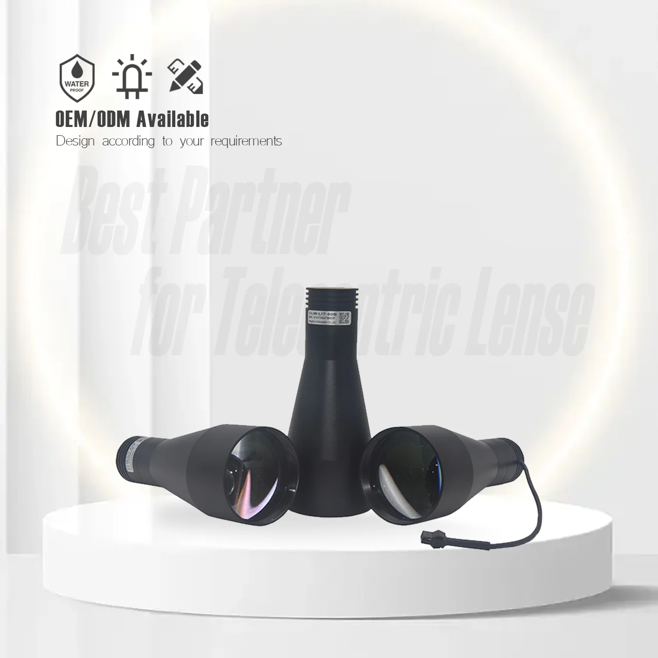 Hot sale Telecentric Illumination high light efficiency Camera Light High-performance LED for Printing defect detection