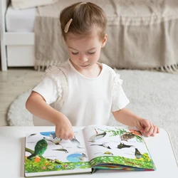 Biidi learning game for kids Montessori learning book for children intelligence educational Russian electronic book picture books