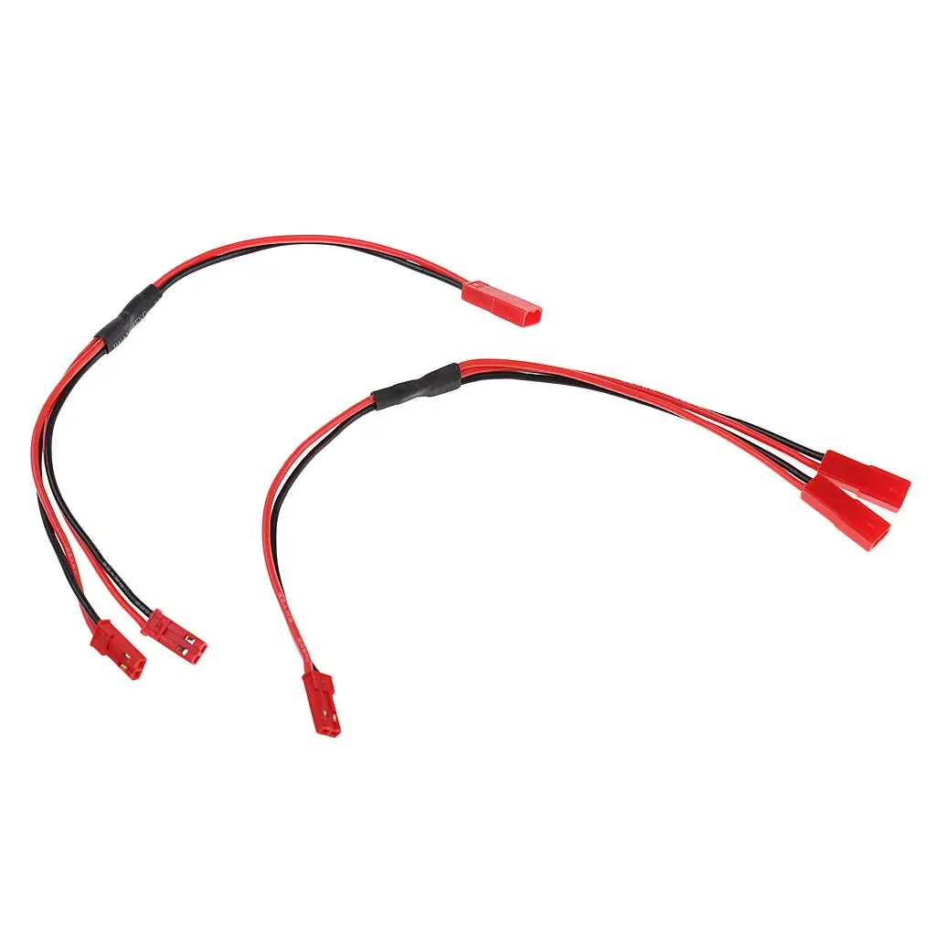 JST Male to Female Y Connector RC Charging Cable Silicone Splitter for Mini RC Helicopter Battery Pack image 4