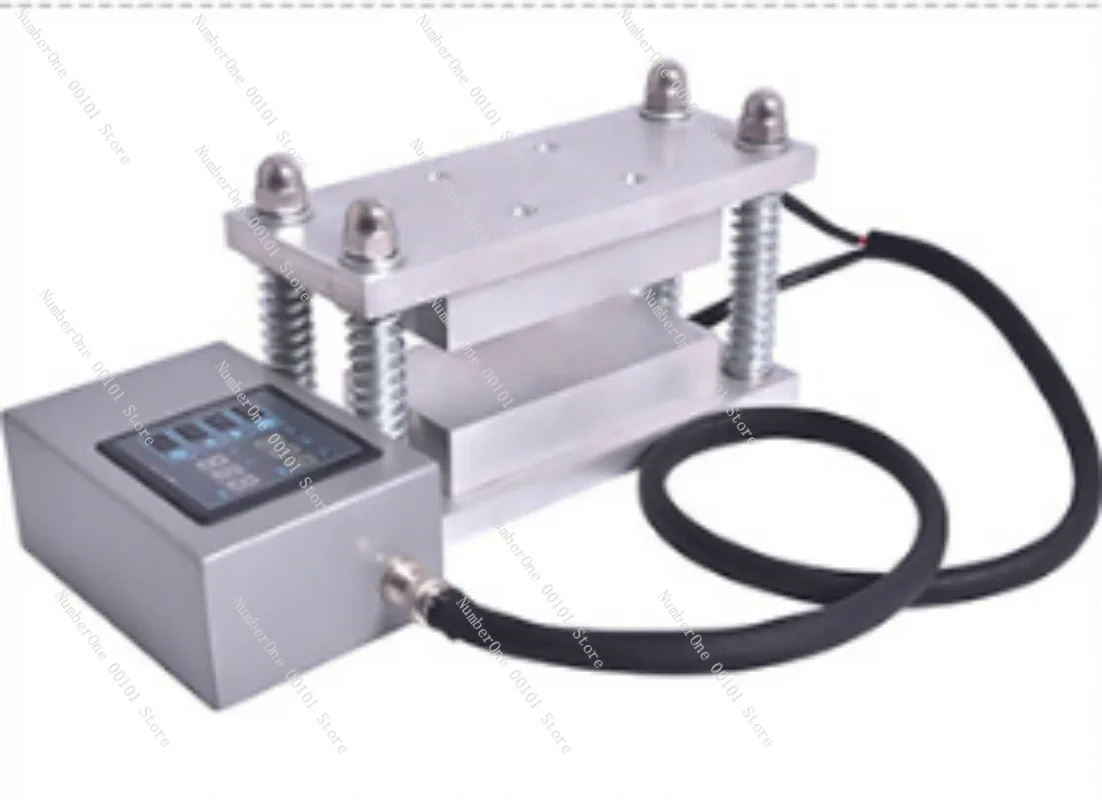 7.5x15cm Heating Plate Press Machine, Upper & Lower Hot Press for Oil Extraction, with Instrument Set