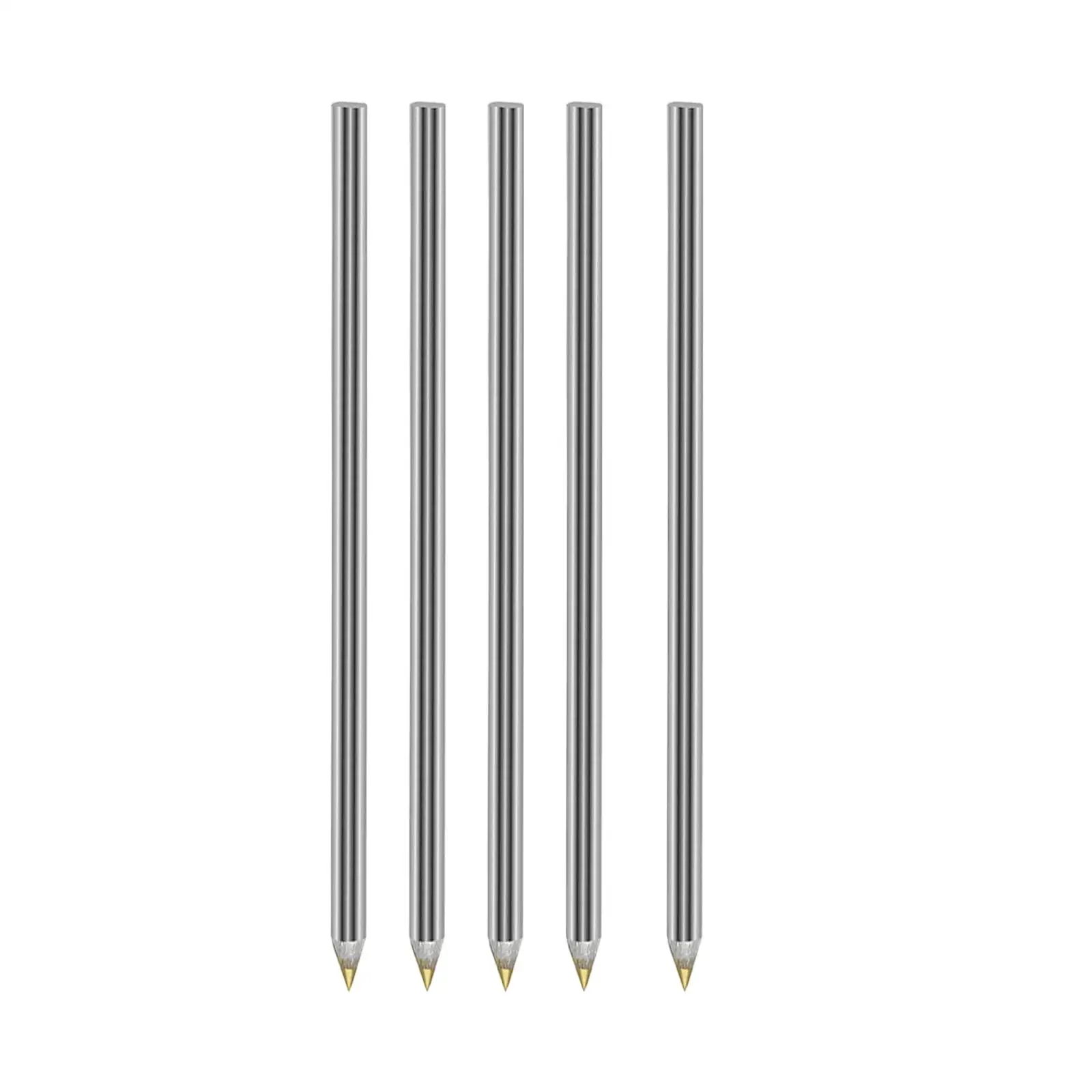 

5x Scriber Pen Marker Lettering Pen for Metal Plate Ceramic DIY Cutting