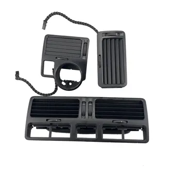 適用於福斯高爾夫4、捷達、寶來MK4 R32 GTI(1999-2004)的原廠黑色儀錶板中央空調出風口 10 最佳銷售 博拉通風口高爾夫mk4 - №1