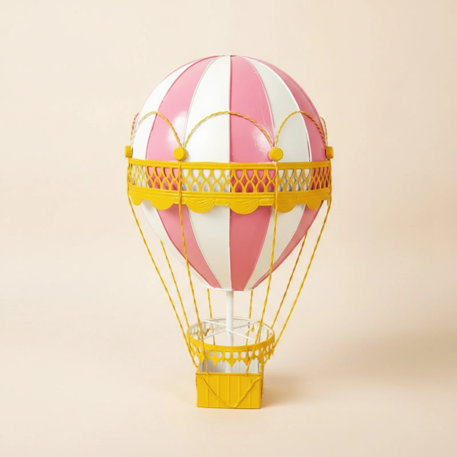 Hot Air Balloon Window Hanging Mouth-Blown Hot Air Balloon Hanging Ornament Gift-Ready Lightweight for Decorators, Photo Shoots