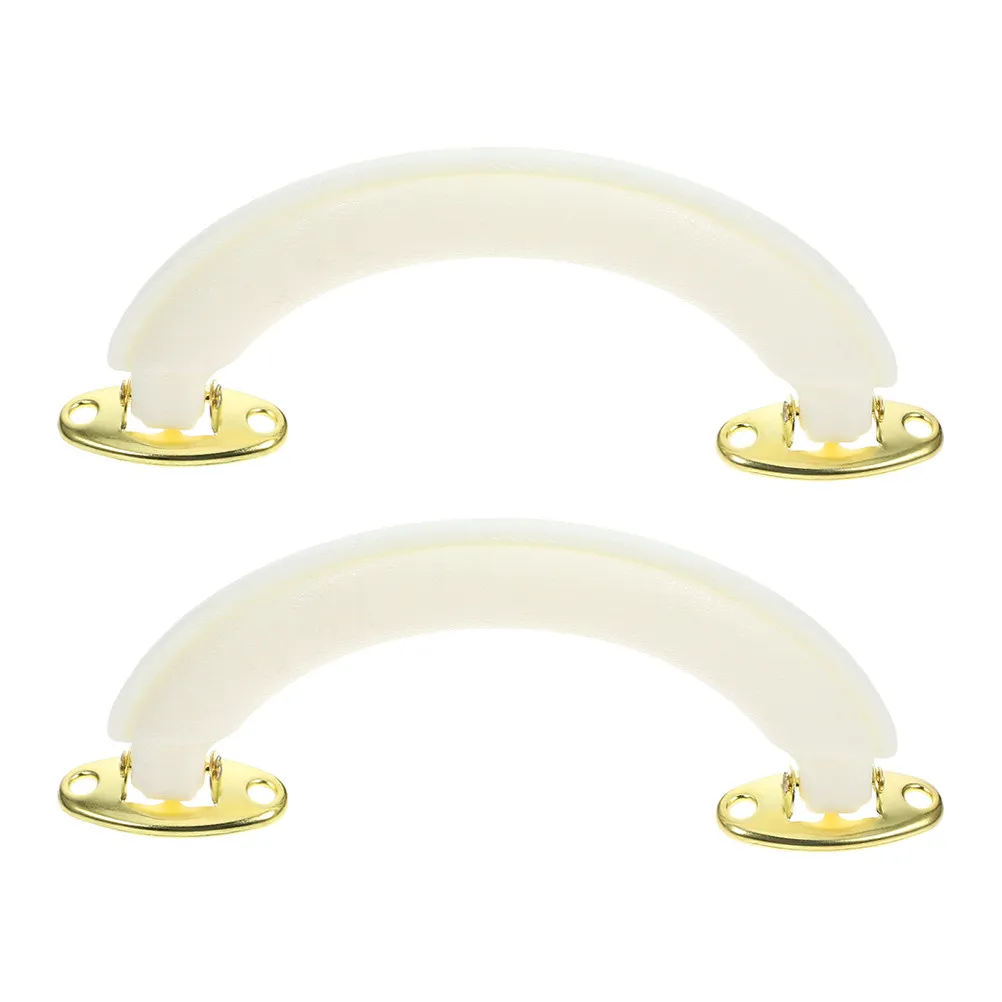 

2 шт. стильных сменных ручек из полиуретана для чемоданов, музыкальных кейсов, сумок, сумок-тележек, прочные ручки для переноски