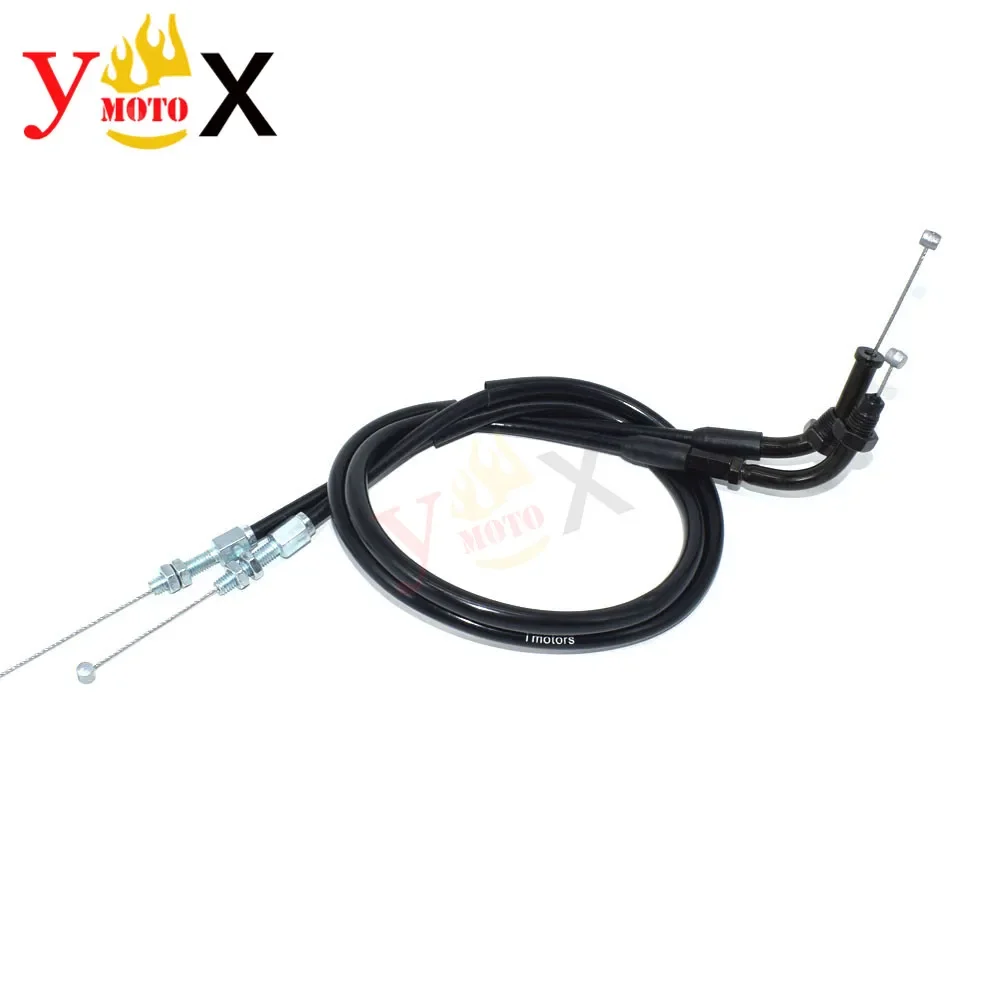 CBR 600 01-07 Motorcycle Accelerator Push/Pull Throttle Cable Wire Line For Honda CBR600 F4i 2001-2007 2002 2003 2004 2005 2006