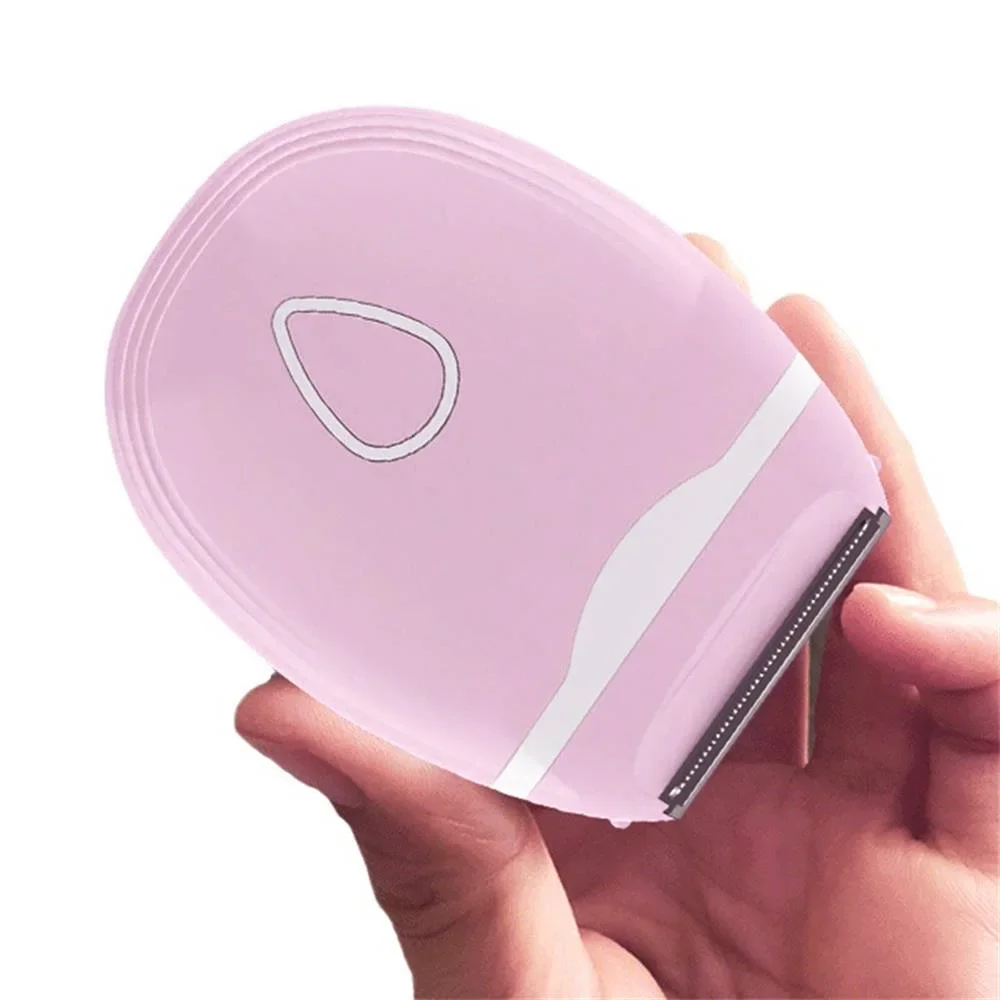 

Женский триммер для волос — компактное и портативное, моющееся, безболезненное устройство для удаления волос для ног, подмышек и зоны бикини