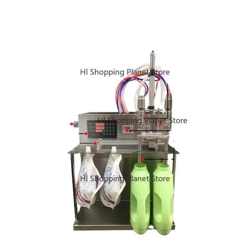 

High-Speed 5-Liter Bag Milk Oil Dishwashing Liquid Filling Machine for Vege Processing Plant Use