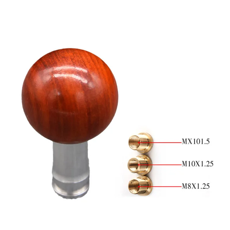 Nardi Car Real Wood Gear Shift Knob Manual Gear Lever Knob Peach Wood Gear Shift Knob 5/6 Speed Wooden Knobs Universal  Handle