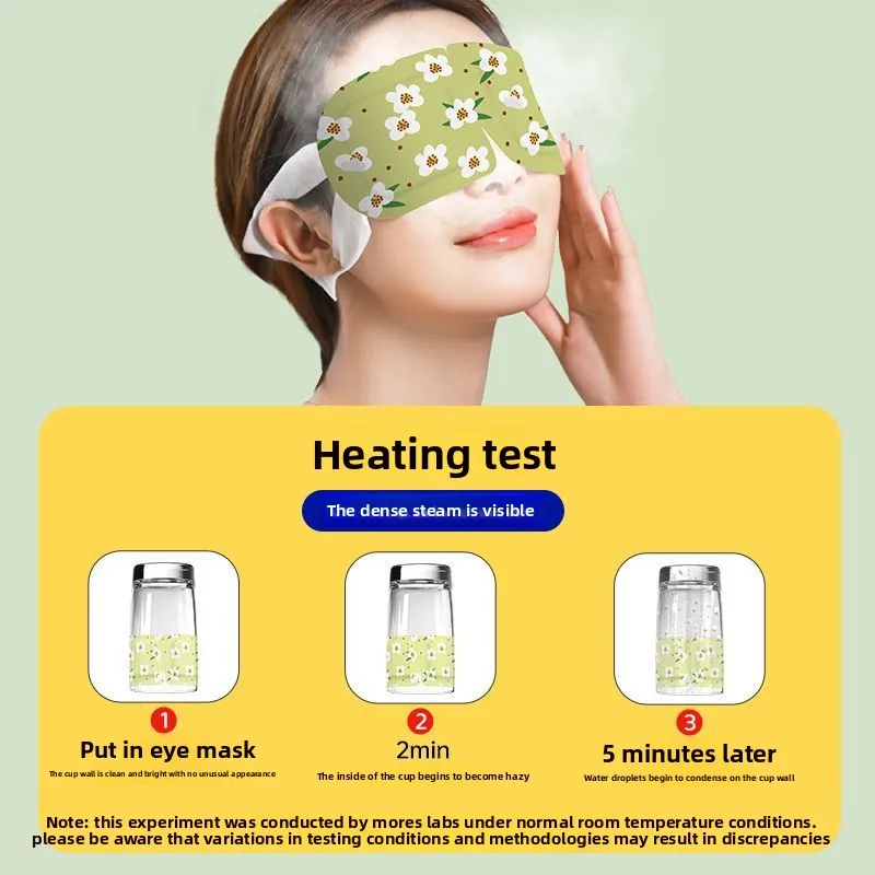30 máscaras oculares a vapor (3 pacotes) - Terapia térmica para sono e tensão ocular, alívio de bloqueio de luz descartável