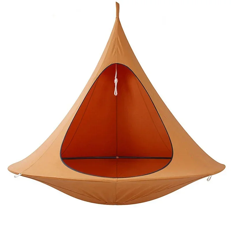 UFO Shape Teepee Tree Hanging Swing Chair For Kids & Adults Indoor Outdoor Hammock Tent Patio Furniture Camping