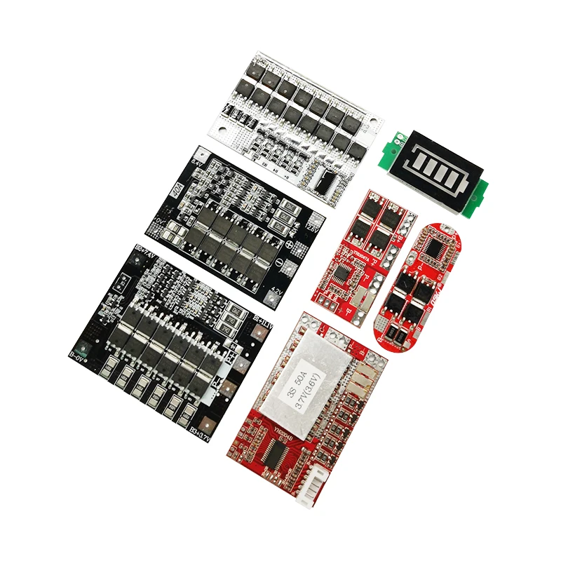 BMS 18650 Lipo/Lifepo4/płyta zabezpieczająca baterię litową 3.2V 3.7V 3S BMS 1.2A/1.3A 10A 15A 20A 30A 40A 50A 60A 100A