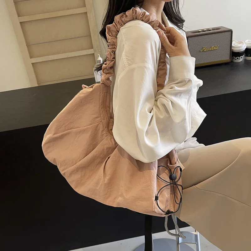 بلون سعة كبيرة حقيبة سفر المحمولة الرباط حقيبة كتف متعددة الوظائف الرياضة حقيبة اللياقة 2025 حقيبة قماش جديدة