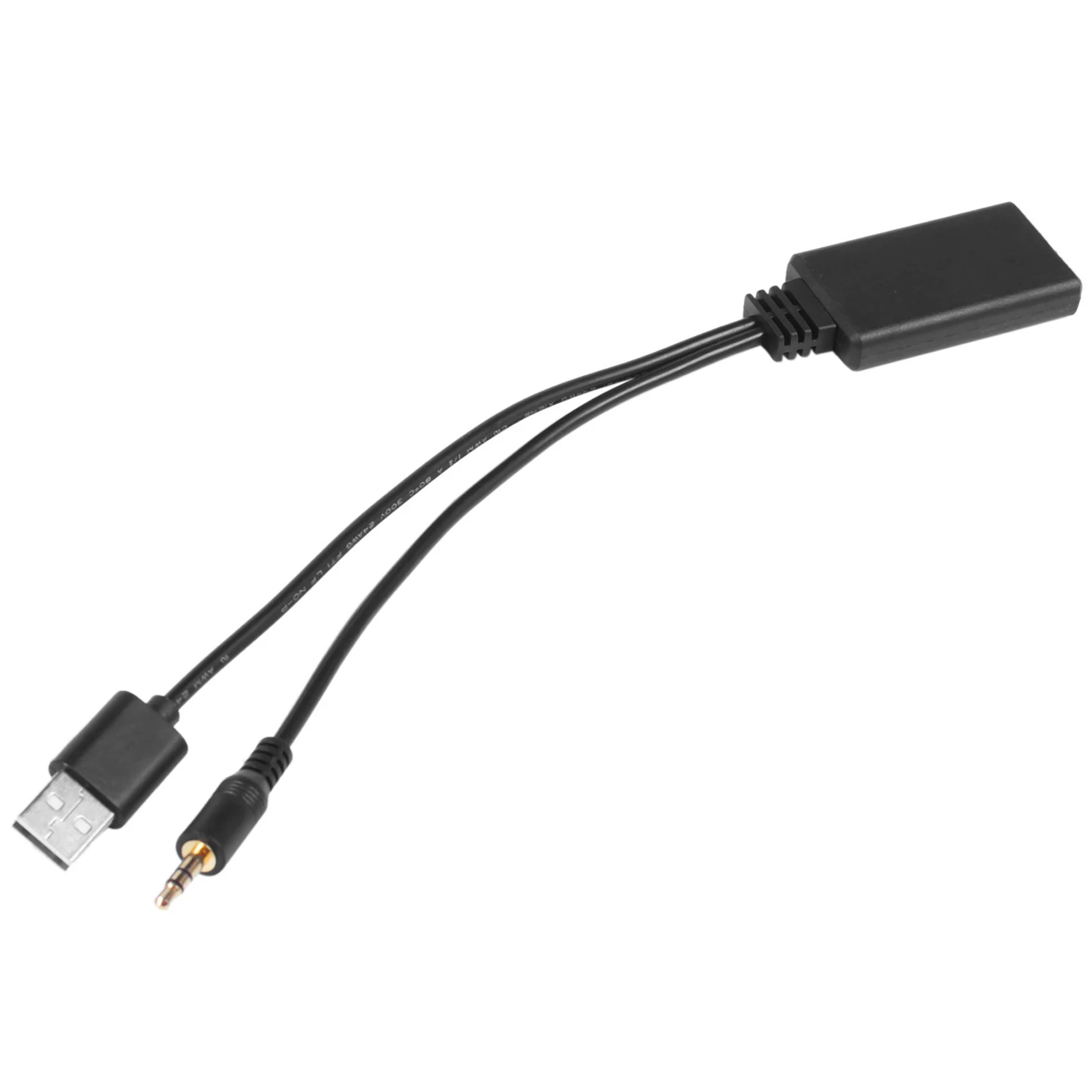 【Price Drop !!】 Car Wireless Bluetooth Module Music Adapter Auxiliary Receiver Aux Audio Usb 3.5Mm Socket For Bmw E90 E91 E92 E9