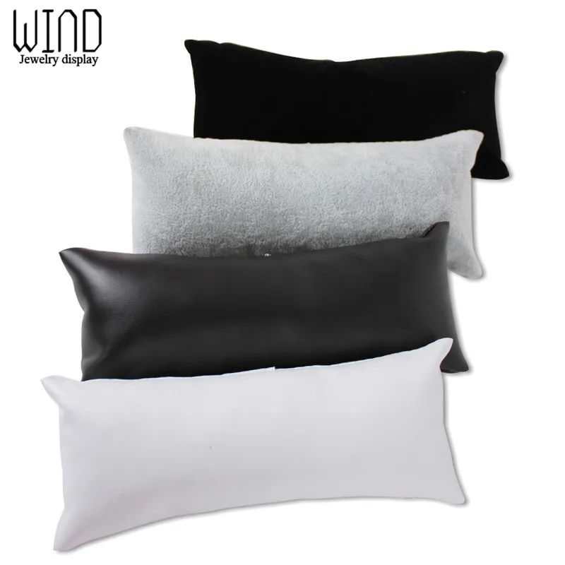 Wholesale Superior Velvet Large Bracelet Display Pillow Ankle Holder Watch Organizer Jewelry Display Stand Free Shipping