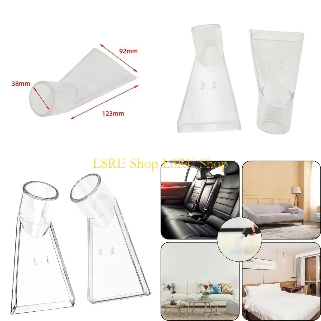 L8RE แพ็คของหัวฉีดเบาะ 2 หัวฉีดน้ำดูดซับหัวพลาสติกหัวฉีดพลาสติกอุปกรณ์เสริม