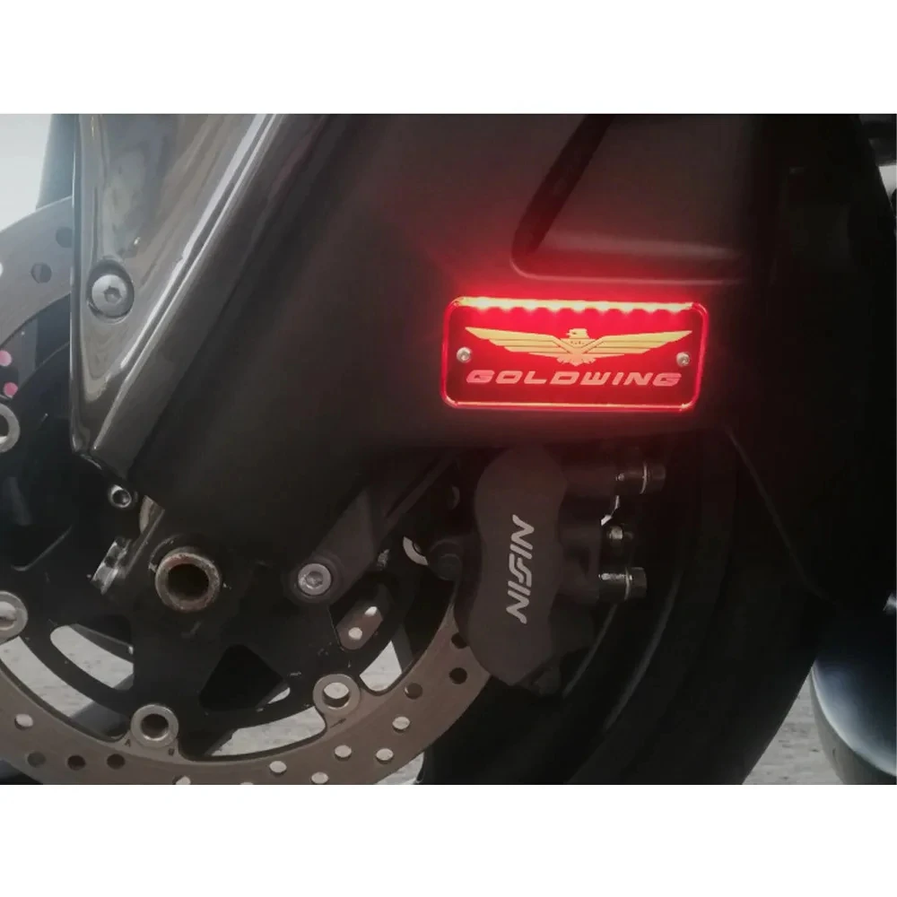 Gold Wing GL 1800 Moto Front Rocker Arm Led Decorative Cover Light Emitting Cover Cover for Honda Goldwing 2001-2017 GL1800