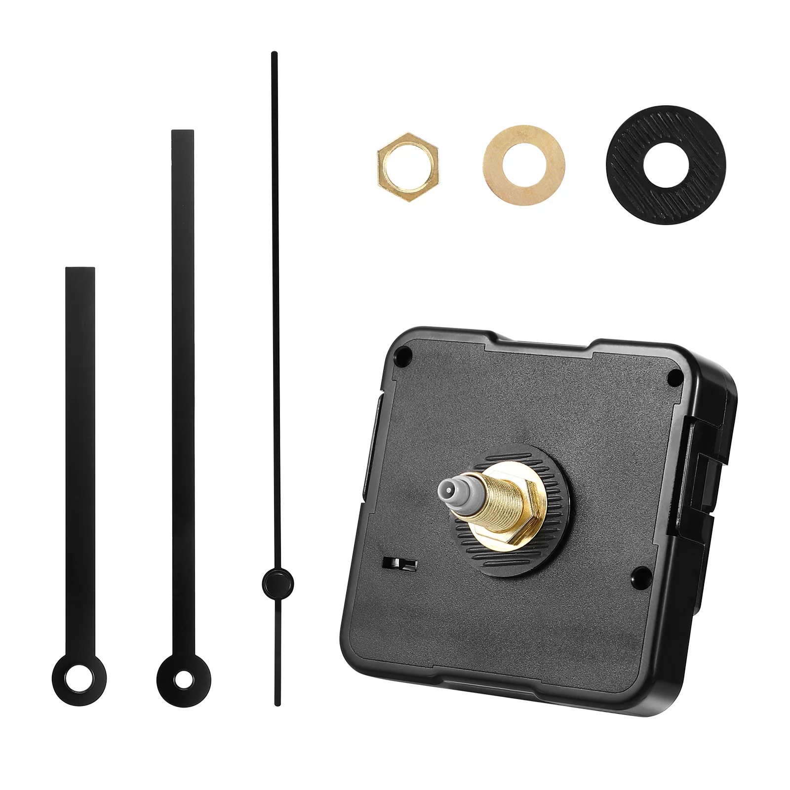 Wall Clock Movement Set Parts Operated Large Digital Mechanism Replacement Alarm Hands Quartz
