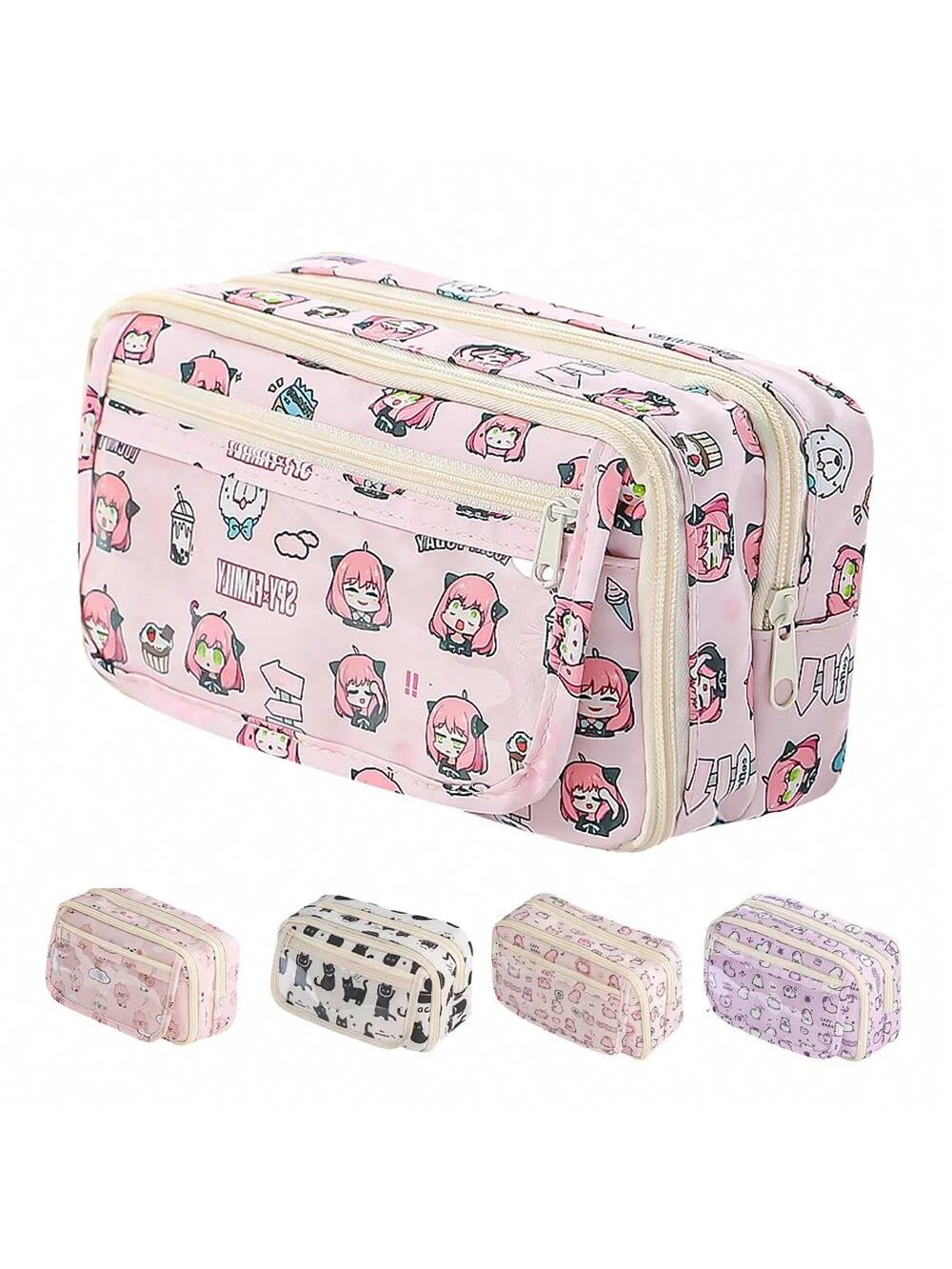 Bview Art Astuccio per matite elegante e di grande capacità per la scuola - Simpatico organizer con custodia dal nuovo design per ragazzi e ragazze