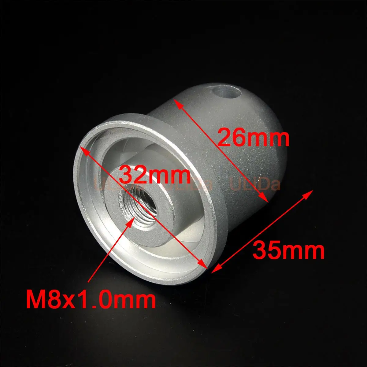 Écrou d'hélice M8 * 1.0, Spinner en aluminium pour moteur DLE 20 RA, RCGF 15CC-60CC 21T-120T,FS ENYA 120, YS 63-120 140 160-180 185 200 temps
