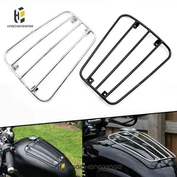 Motorcycle Universal Fuel Gas Tank Luggage Rack Shelf Holder Bracket With Suction Cups For Triumph Bonneville Thruxton CB1100 Ha