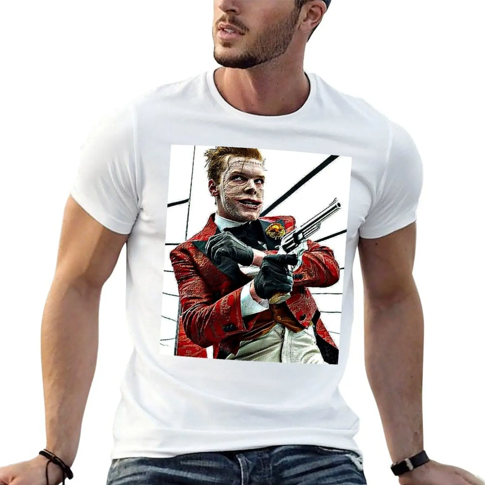 Jerome Valeska T-Shirt Big Size Crew Neck T-Shirt