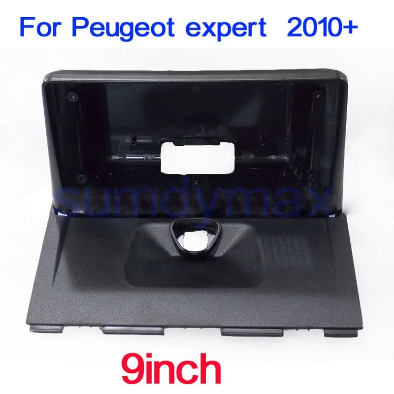 

9 Inch Double Din Car Radio Fascia Adapter For Peugeot expert 2010 + Frame Dash Install Panel Trim Refitting Kit