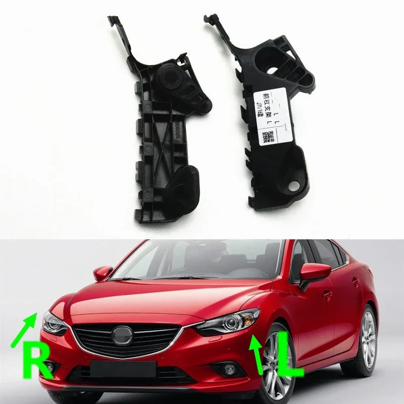 Front Bumper Support Bracket Retainer Holder For Mazda 6 Atenza 2013 2014 2015 2016 2017 2018 GJ GL