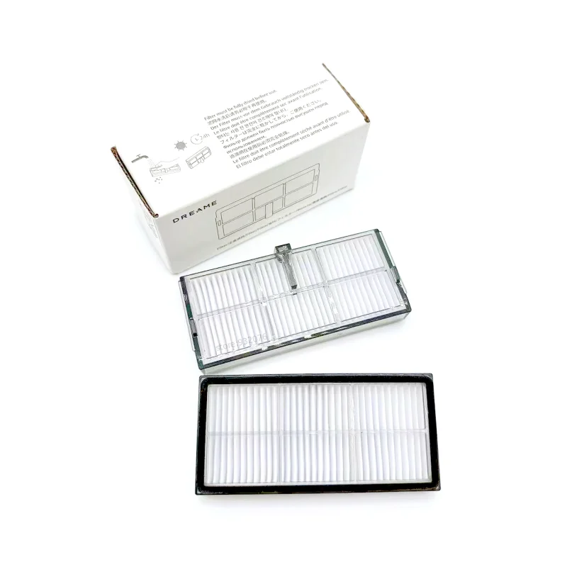 طقم قطع غيار المكنسة الكهربائية الروبوتية Dreame L10s Ultra Gen 2 الأصلية من المطاط الرئيسي/قص الشعر/فرشاة جانبية، فلتر، ممسحة خرقة