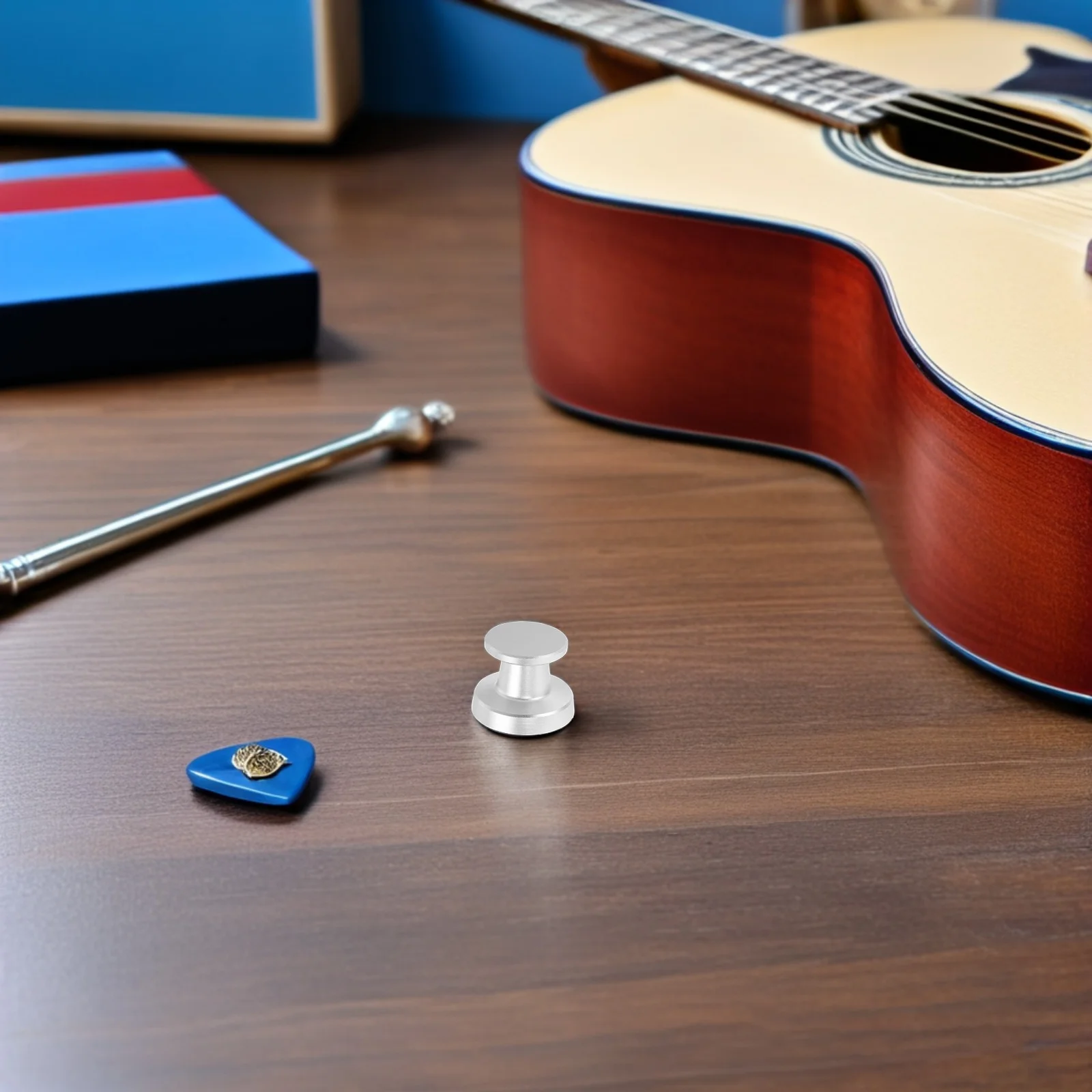 

Aluminum Record Clamp Turntable Center Weight Anti Vibration Damping Technology for Clearer Sound Compatible with Multiple Vinyl