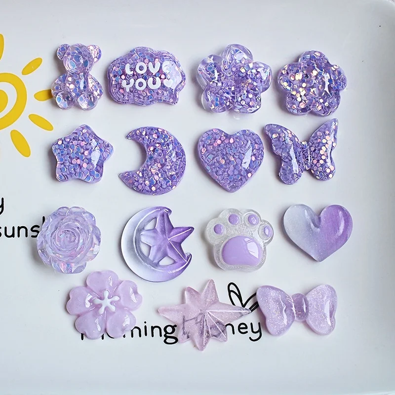 Phone Accessories Clipart - WFFNNKC 20-30 pièces Breloques en résine