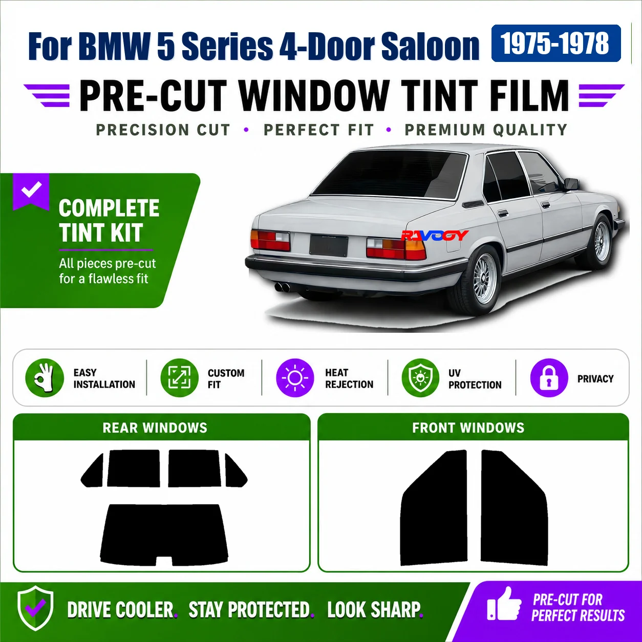 for-bmw-5-series-4-door-saloon-1975-1978-window-tint-film-custom-fit-complete-window-anti-glare-privacy-film