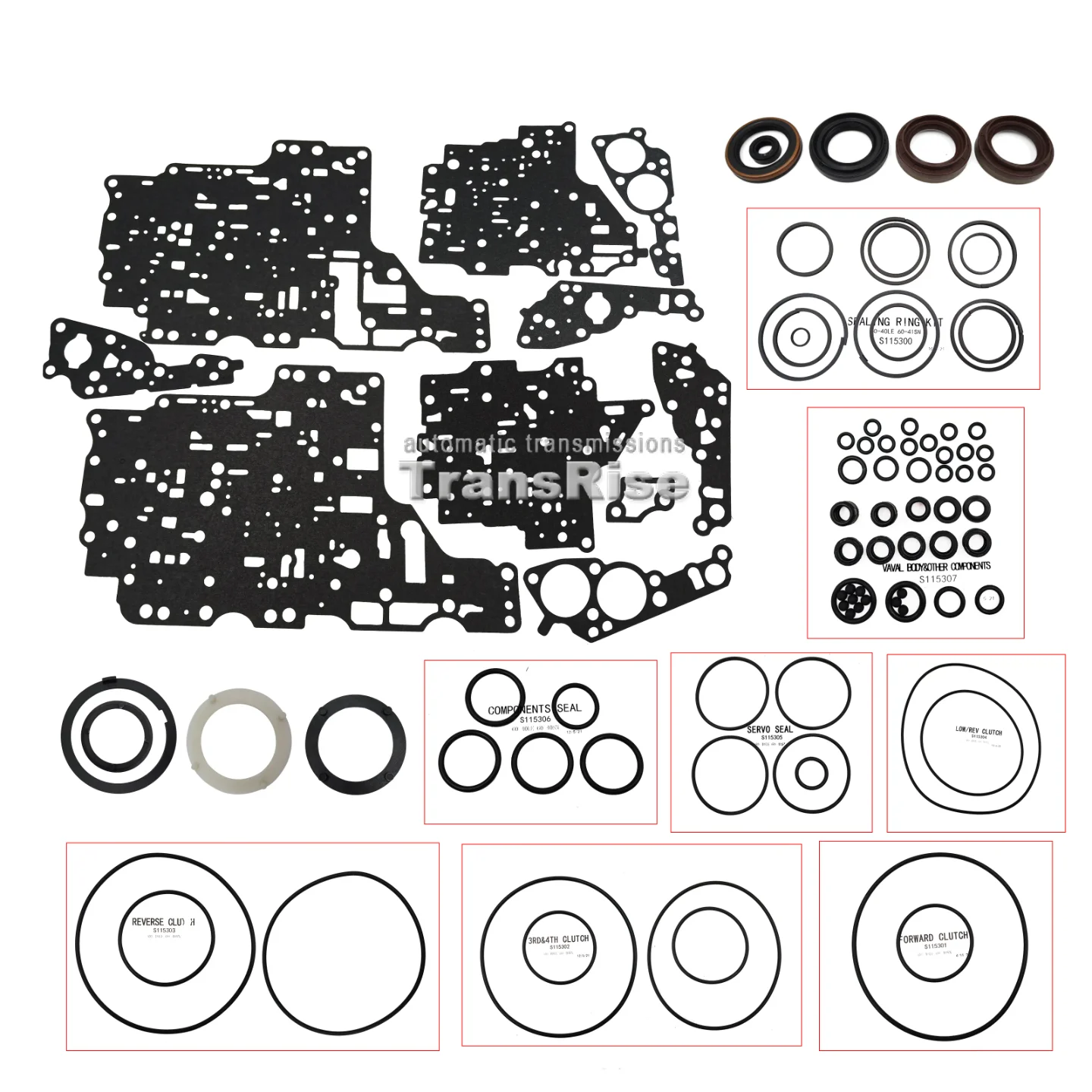 

Brand-new 60-40 60-40LE 60-40LN Automatic Transmission Repair Seal Kit Maintenance Kit