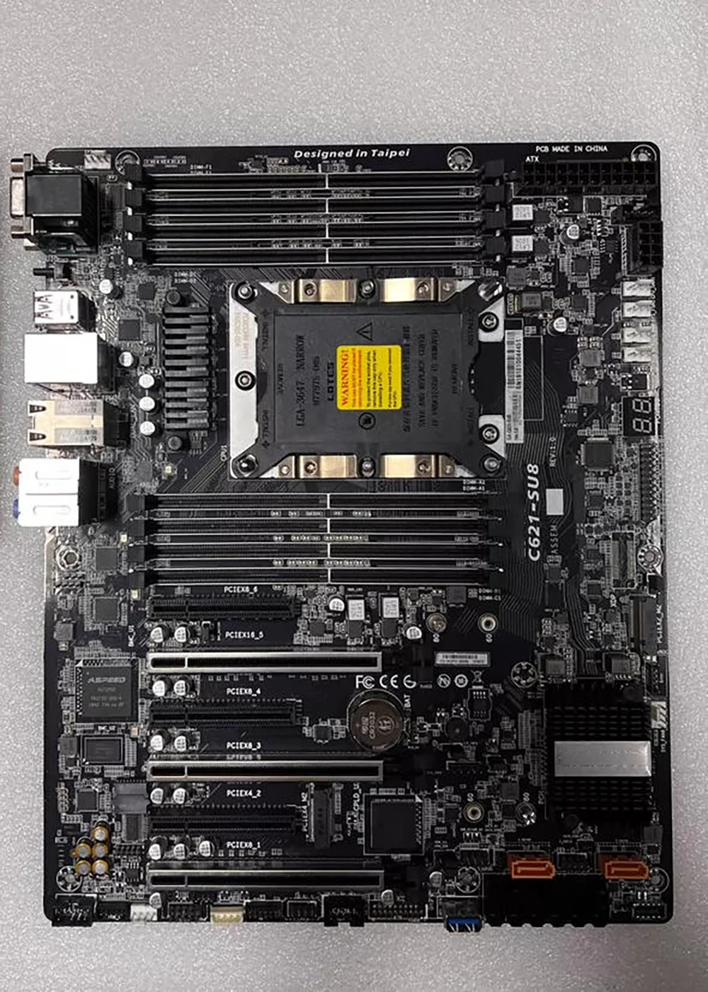 C621 SU8  C621-SU8 Single Channel LGA3647 Server Motherboard