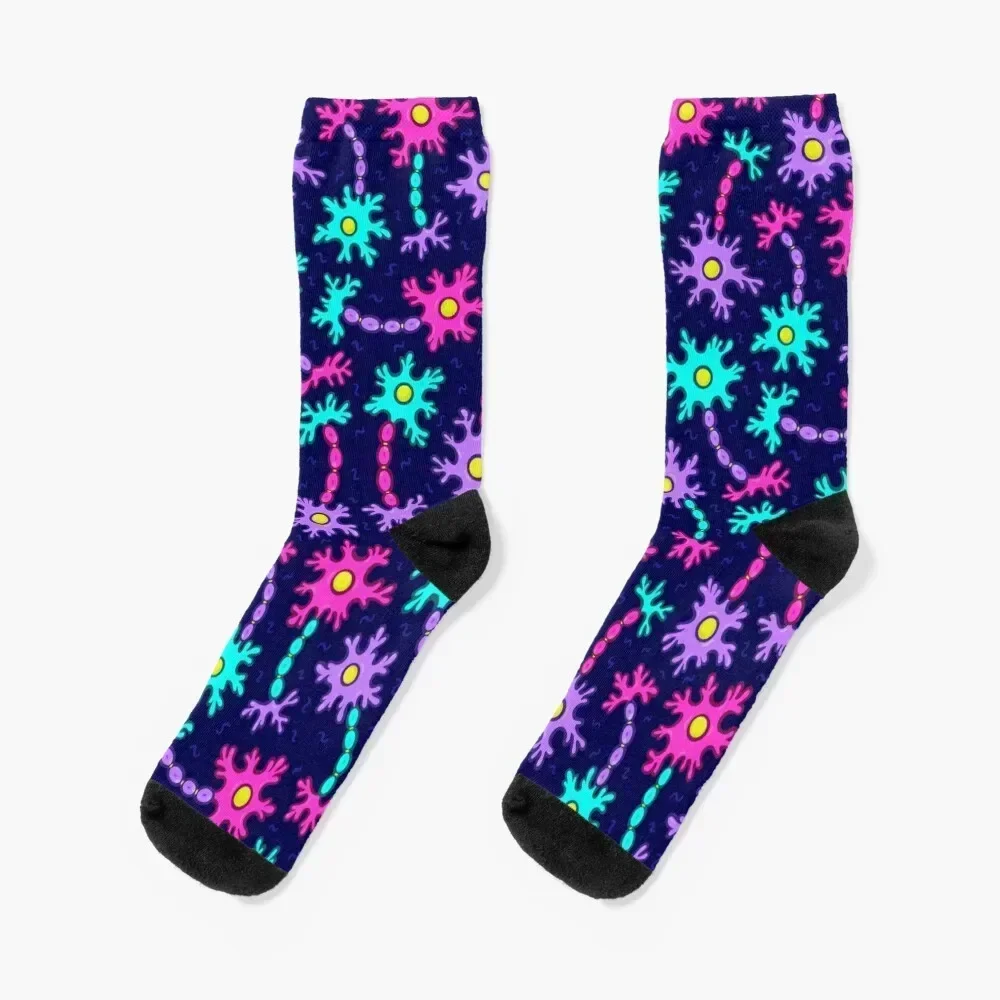 

Neuron Pattern Socks cute Christmas Climbing funny gift Men's Socks Women's