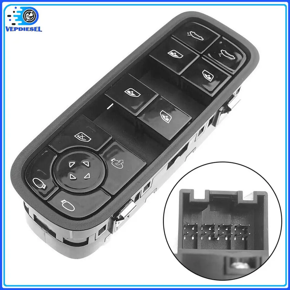 971959858C Left Driver Power Window Switch for Porsche Cayenne
