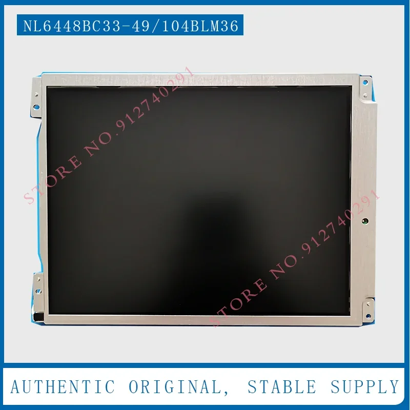 NL6448BC33-49 nl6448bc33 49 Original 10.4 Inch NL6448BC33-49 104BLM36 For Fan uc  Machine LCD Display Screen Panel 640*480