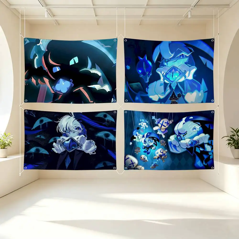 Run K-kingdom Shadow Milk Cookie  Flag Suitable For Party Club Outdoor Interior Wall Decoration Banner Fans Gift